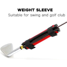 Swing Weights Trainer Aid, Swing Training for Warm , Club Weights for Trainer and Practice Red