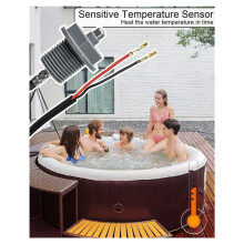 2X Temperature Sensor for Sundance Spa for Hot Tubs Temp Sensor Outdoor Pool Accessories 6600-166