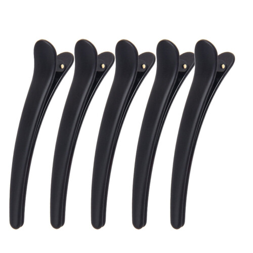 Black Hair Clamps for Styling 12 pcs 2