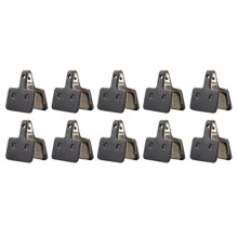 10Pair Bike Brake Pads, Bicycle Parts Resin Semimetal Disc Brake Pads for B01S M395 M446 M485 M486 M416 Deore M515 M5