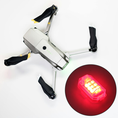 Cordless Car Strobe Light Set LED Anti-Collision 12V 2