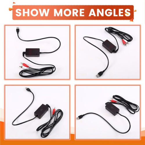 For - NTG 5.0 System Car Navigation USB Conversion Cable AUX Audio Box Audio Adapter Cable 2