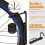 Bike Rack Wall Mount Heavy Duty 2 Pack Black 6