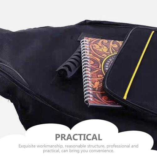Padded Acoustic Guitar Case Rectangular Black 1 Pack 1