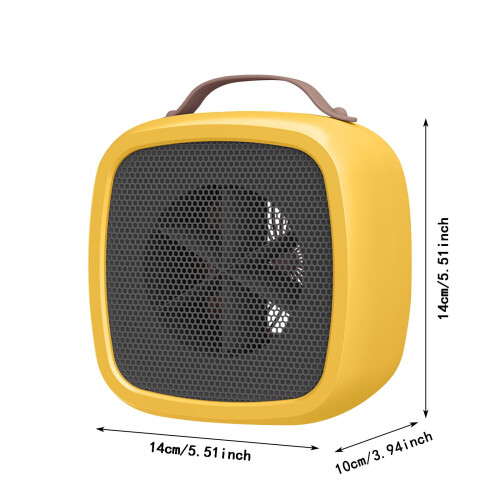 Space Heater Portable Electric Mini Heater Yellow 1