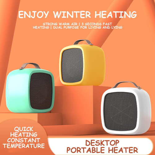 Space Heater Indoor Portable Electric Mini Heater Green 2