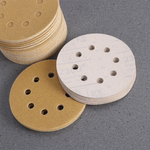 Dustless Sanding Discs 5-Inch 8-Hole 120 Grit 100PCS 1