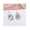 Wooden Waterdrop Earrings Sublimation Blank 260 Pieces 5