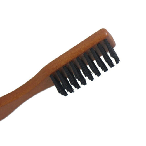 Black Wooden Handle Beard Brush 1