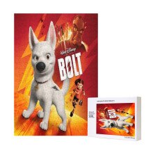 Bolt Dog Jigsaw Puzzle Art Toy Home Decor 300 Pieces
