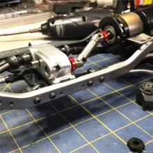 Externe Koolborstel 540 Geborstelde Motor 80T met 1:5 Reductie Versnellingsbak voor 1/14 Trailer 1/10 RC Car Crawler SCX10 TRX4
