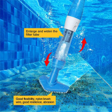 3 in 1 Cordless Pool Vacuum,Handheld Pool Cleaner for Spas,Hot Tubs and Small Pools for Sand and Debris US Plug