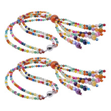 Magnetic Curtain Tiebacks Boho Beaded 2 pcs