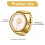 Elastic Strap Ring Watch for Women Analog Quartz Flexible 2