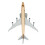 SAUDI ARABIAN B747 Airplane Model Retro Elegant 20CM 5