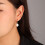 Baroque Pearl Earrings Gold Dangle Studs 3