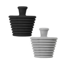 Silicone Bathtub Stopper with Suction Cup 2 pcs 1.2 inch