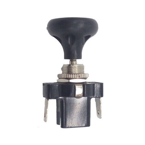 12V Push Pull Light Switch for EZGO Club Car Cart Black