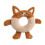 Donut-Shaped Squeaky Dog Toy Soft Plush Chew 1