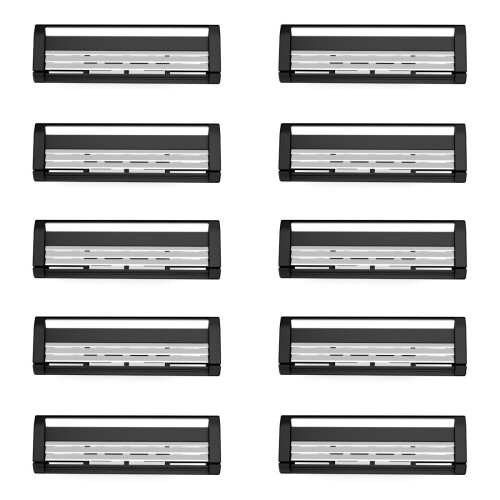 10-Piece Stainless Steel Scraper Blades - Replacement Pack for Scraper Tools