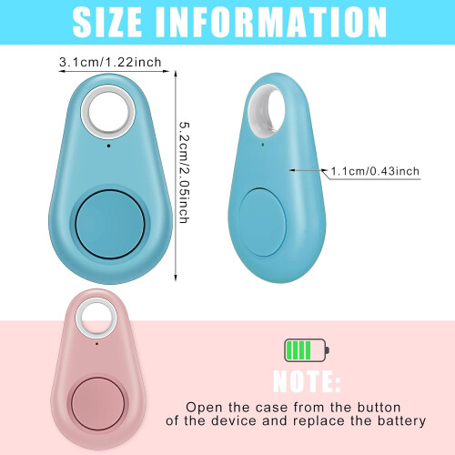 8 τεμάχια Συσκευή Bluetooth Anti-Loss - Έξυπνος Εντοπιστής Αντικειμένων & Κλε 1