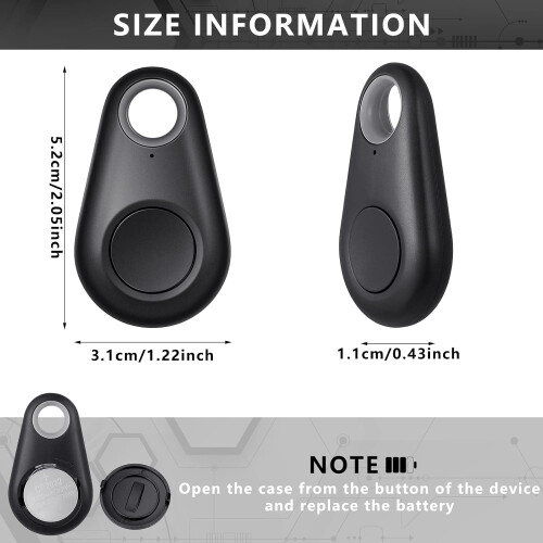 Έξυπνος Bluetooth Tracker 8 τεμαχίων - Ασύρματος εντοπιστής αντικειμένων και 2