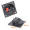 12PCS Speaker Box Terminal Cup, Spring Square Subwoofer Box Terminal Binding Post Connector for DIY Home Car Speaker 6