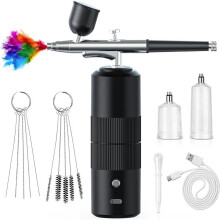 Airbrush Kit with Compressor 0.3 mm Nozzle