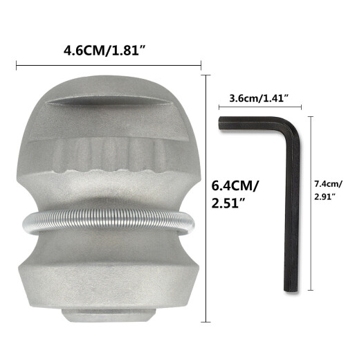 Trailer Hitch Lock Ball Coupling Anti-Theft Universal 2