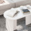 VidaXL vidaXL Coffee Table White 80 x 39.5 x 35 cm Solid Pine wood 2