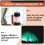 LED Lantern Camping Flashlight Rechargeable Waterproof Searchlight Outdoor Emergency Multi-Function Searchlight,C 2