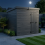 7x6 Pent Composite Shed Tanalised (Single Door, No Windows) 3