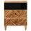VidaXL vidaXL Bedside Table Brown 50 x 33 x 60 cm Solid Mango Wood 2