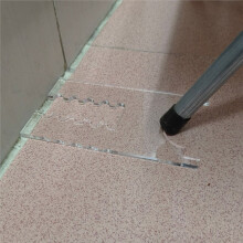 Adjustable Clear Acrylic Wall Spacer (2-Pack) 6.69"-11.34" Protect Walls, Prevent Fire Risks & Ensure Furniture Safety