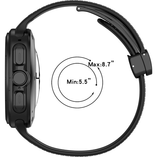 Silicone and Leather Replacement Bands for Samsung Galaxy 1