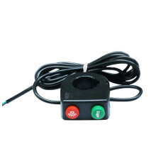 E-Bike Horn Button Switch with Headlight 2-in-1 or 3-in-1