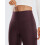 Calça legging feminina YOGA com forro térmico de lã, tamanho 28 polegadas. 5