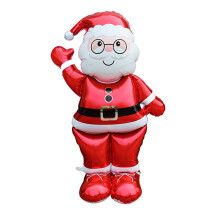 Inflatable Santa Claus Aluminum Foil Balloon 1pc
