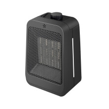 Ceramic Space Heater 1500W Portable Indoor Heater Black