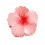 Flower-Shaped Hair Clip Gradient Pink 1 Piece 1