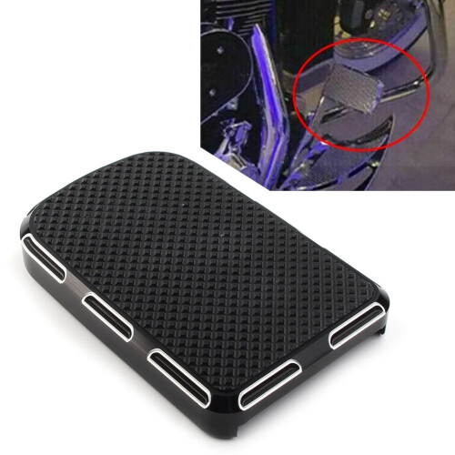Brake Pedal Pad Cover for Harley Touring Black