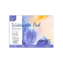 Watercolor Sketchbook 200g Medium Grain Wood Pulp Paper A3