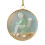 Acryl kerstornament 2D platte hanger feestdag 2