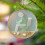 Acryl kerstornament 2D platte hanger feestdag 7