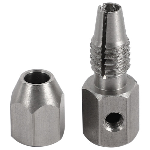 2Pcs RC Boat Flexible Coupling CNC Stainless Steel Flex Collet Coupler,5X4Mm 2