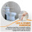 Stainless Steel Grab Bar 24 inch Wall-Mount 3