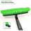 Snow Brush with Ice Scraper Extendable 360 Pivoting Green 4