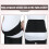 Maternity Belly Band Adjustable Soft Black 6