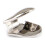 Dental Grills Hip Hop Plain Single Tooth Cap Silver 3