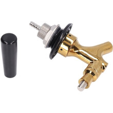 Draft Beer Faucet Beer Tap Stainless Steel Brass Non Adjustable Beer Keg Tap for Bars Restaurants Hotels